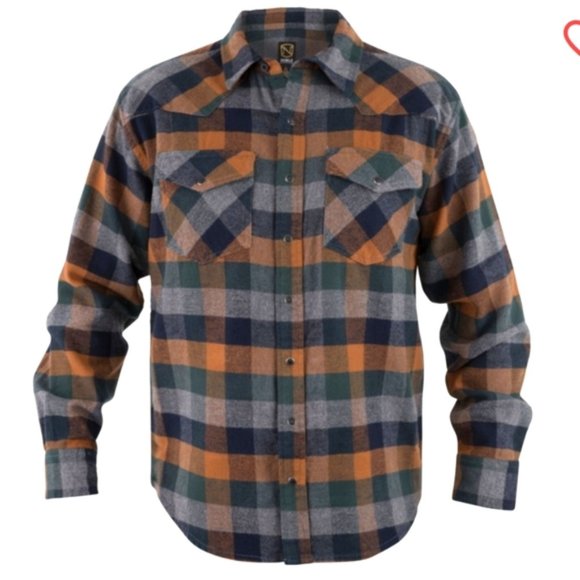 Noble Outfitters Other - The Noble Outfitters Brawny Snap Front Flannel shirt Men's 3x tall